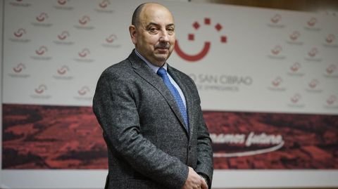 Jos Antonio Arajo es el presidente de la asociacin de empresarios del polgono de San Cibrao das Vias