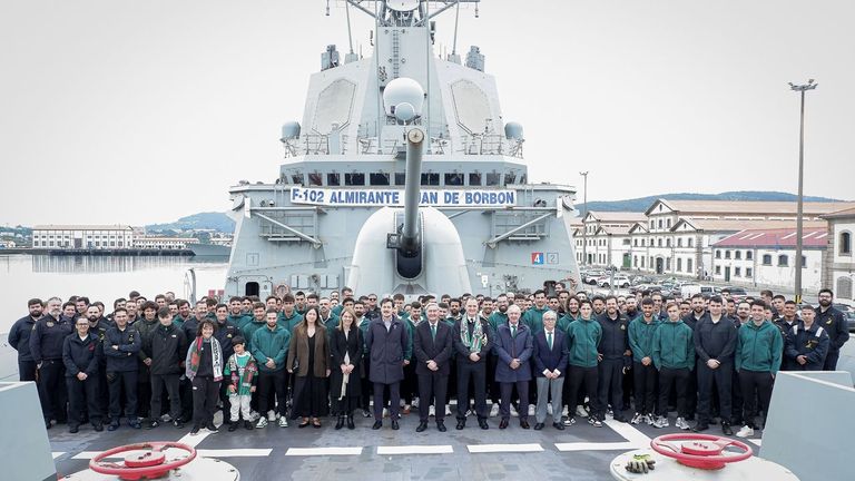 La Armada, un gran aliado del Racing de Ferrol