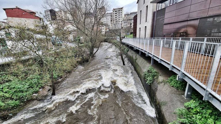 Los ríos de Ourense se mantienen en alerta tras casi 40 días de lluvias ininterrumpidas