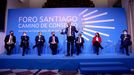Lambán interviniendo en la reunión de presidentes autonómicos del pasado 23 de noviembre en Santiago