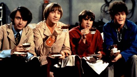 The Monkees, en los 60. Jones es el segundo por la derecha