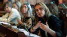 La consejera de Presidencia, Rita Camblor, ha mostrado su firme compromiso por el desarrollo de la Ley de Memoria Histórica en el Principado de Asturias
