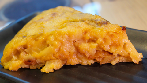 La tortilla de patatas de �El loco de las tortillas� destaca por su sabrosidad y jugosidad