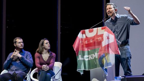 Pablo Iglesias en el acto celebrado el 6 de noviembre en Madrid