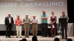 Homenaje de las Xociviga a los socios fundadores del Cineclub Carballio
