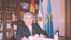 Horacio Antonio Castao Fernndez, argentino de antepasados asturianos y presidente del Centro Asturiano de Rosario