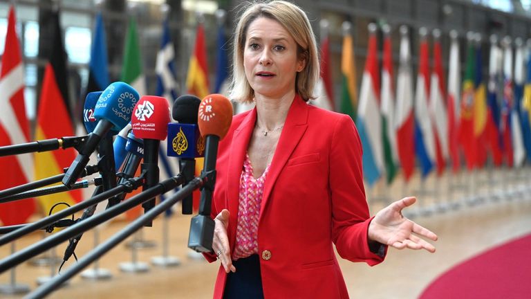 Kallas cuestiona que Rusia nombre a un negociador con la UE y acusa a Schroeder de ser un lobista ruso