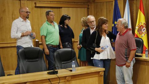 El da 8 se celebr el pleno que dio cuenta de la dimisin de Manuel Lpez