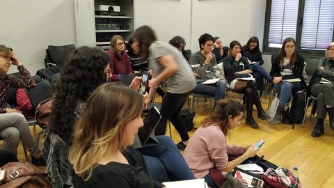 Reuni�n de la coordinadora para preparar el 8-M, d�a internacional de las mujeres