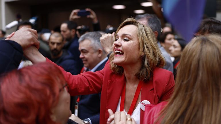 La ministra de Educación, Pilar Alegría.