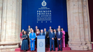 El jurado del Premio Princesa de Asturias de Cooperaci�n Internacional 2026 durante la lectura del fallo en el Hotel Eurostars de La Reconquista de Oviedo.