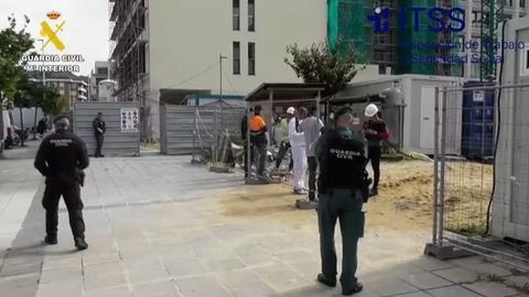 La Guardia Civil detiene a responsables de explotaci�n a extranjeros en obras