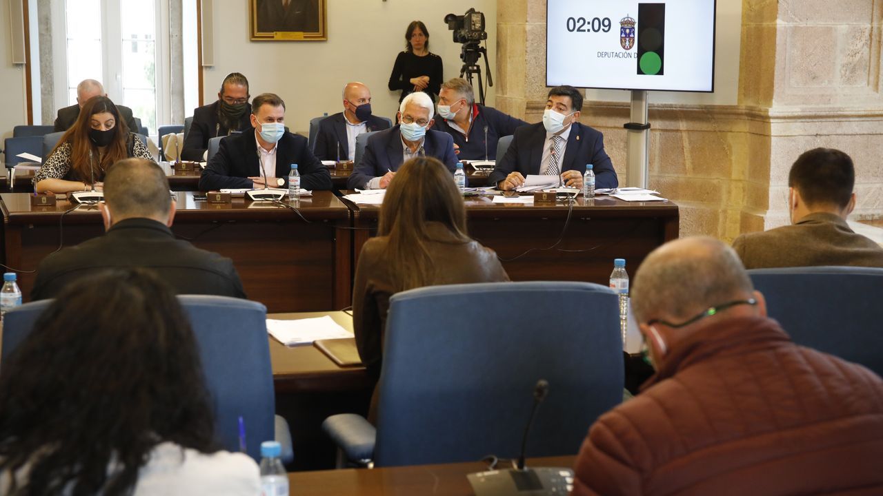 Grupo popular en el pleno de la Diputaci�n de Lugo