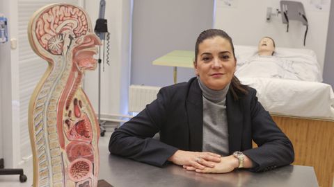 Emma Rodríguez Maseda, decana de Enfermaría de la UDC en Ferrol