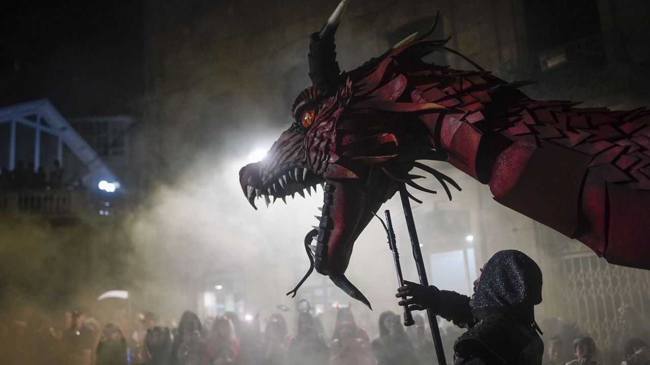 Rachel, en A Pobra de Trives, en junio del ao pasado.