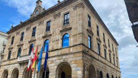 Fachada del Ayuntamiento de Gij�n