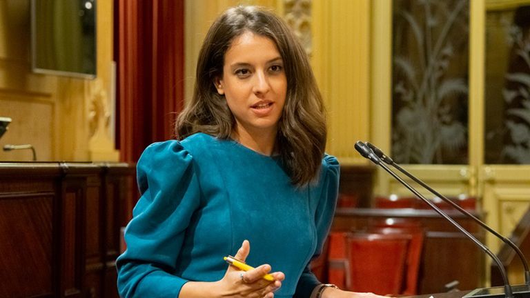 La diputada de Podemos Gloria Santiago