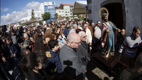 Fiesta y romeria en honor a San Lazaro en Noia