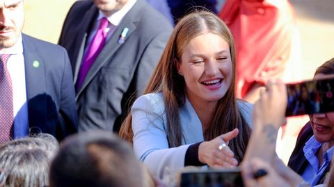 La Princesa Leonor recibe el ttulo de Alcaldesa Honoraria de Oviedo y la Medalla de Asturias