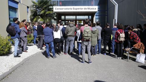 Uno de los centros más afectados sera el Conservatorio Superior de Música de A Coruña