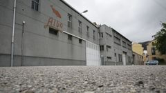 Fbrica de conservas Albo, en Celeiro, que la conservera quiere cerrar