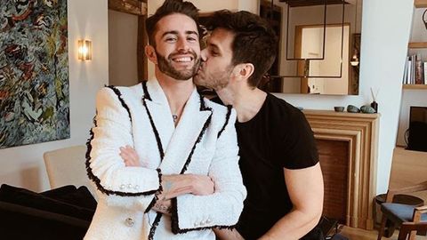 Pelayo Daz y Andy McDougall en una de las publicaciones de Instagram del ovetense