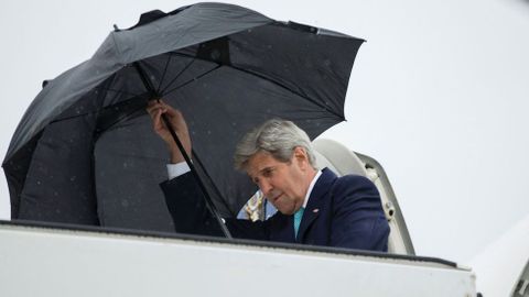 John Kerry llega a Bruselas