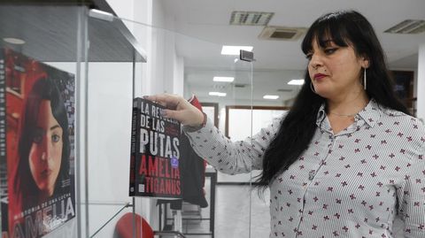 Amelia Tiganus, activista feminista, sobreviviente de la prostitución y abolicionista.