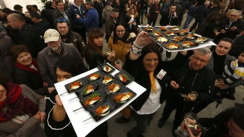 Festa do Ourizo de San Cibrao, en una imagen de archivo