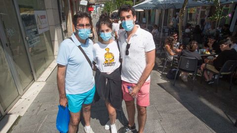 Turistas cuentan su experiencia en Lugo y cómo adoptan las medidas contra el covid-19