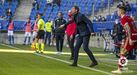 Jos ngel Ziganda, durante el Oviedo-Ponferradina