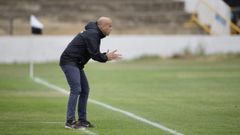 Rozada Vetusta Tudelano.Rozada, durante el encuentro ante el Tudelano