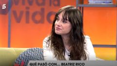Beatriz Rico en el programa �Viva la vida�