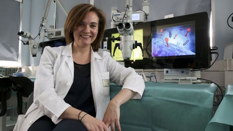 María del Mar Tomás Carmona, médico microbióloga e investigadora del Inibic (Chuac).