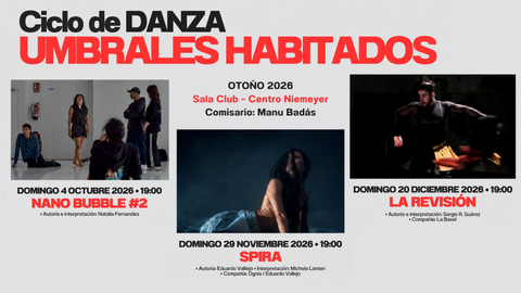 El Niemeyer estrena �Umbrales habitados�, nuevo ciclo de danza contempor�nea en Asturias que pone al autor en el centro