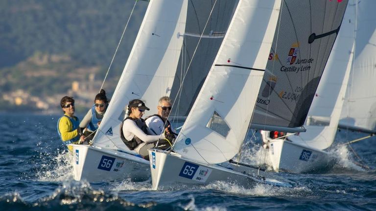 El Real Club Náutico desplaza toda su flota de vela ligera a Vilagarcía por la Semana Galega