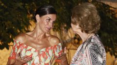 La complicidad entre la reina Letizia y Sofa