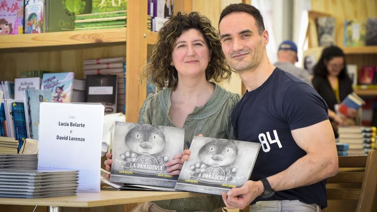 Lucía Belarte e David Lorenzo: «A inspiración de ‘A panadería’ foi o noso propio negocio, como de difícil é montar un negocio de cero»