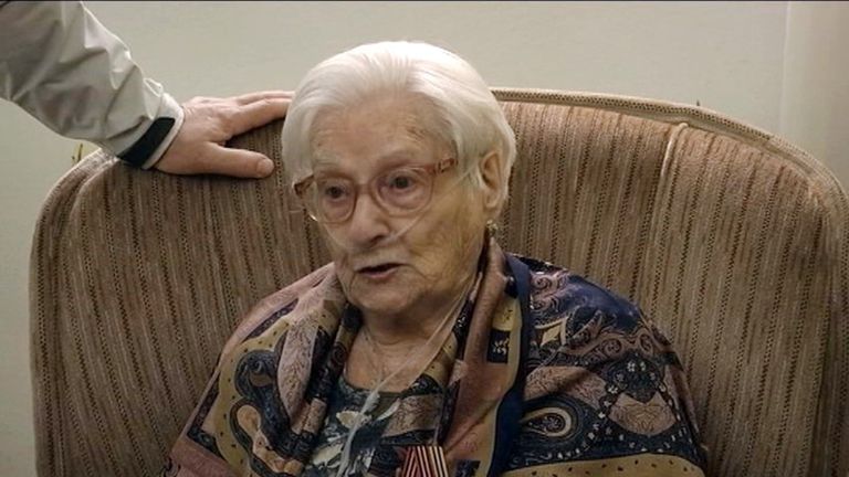 La asturiana Emilia Fernández Cueli, una «niña de la guerra» que fue evacuada a la Unión Soviética en 1937. Ayer murió en Avilés a los 96 años