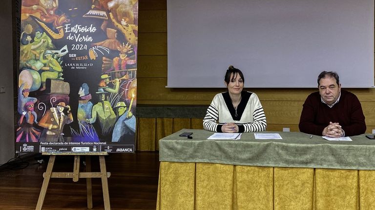 Presentación del cartel del entroido de Verín