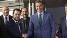 Los presidentes Pere Aragonès y Pedro Sánchez, este lunes en Barcelona