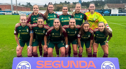 Alineacin del Real Oviedo femenino ante elAtltico Villalonga