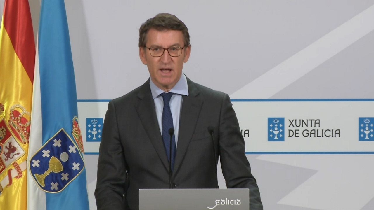 Feijoo, tras el Consello de la Xunta