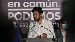 Imagen de archivo del secretario xeral de Podemos en Galicia, Antn Gmez Reino