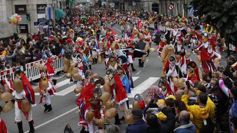 Desfile de entroido en Xinzo de Limia