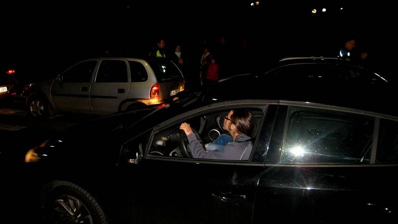 El accidente de Sarria se produjo a �ltima hora de la tarde delante de La Uni�n