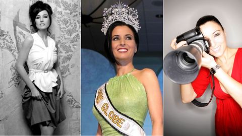 Dolores Couceiro, en los años en que era modelo y fotógrafa de moda. En el 2002 se impuso en el certamen Mrs. Globe