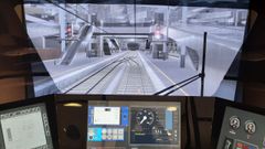 Simulador de conduccin de un tren