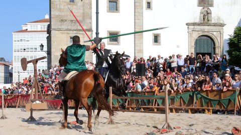 Torneo en la Feria Franca Medieval de Betanzos.