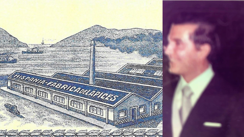 Alberto Fern�ndez G�mez y la�F�brica de L�pices de Ferrol, fundada por su padre.
